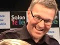 laurent ruquier au salon de la tv
