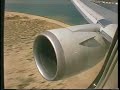 AA 767-3 Landing Waikiki HNL Wing View American Airlines AA 767-3 Landing Waikiki HNL Wing View American Airlines