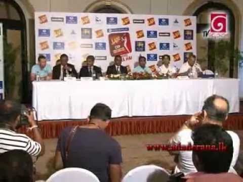 Pakistan team's arrival in Sri Lanka and press conference (2012)
