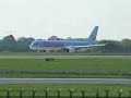 Thomson 757 engine bird strike !fire!Manchester