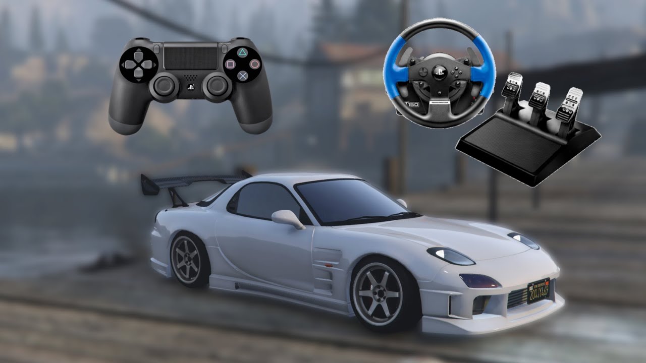 КАК ИГРАТЬ В GTA 5 С ЛЮБЫМ РУЛЕМ ИЛИ ГЕЙМПАДОМ?