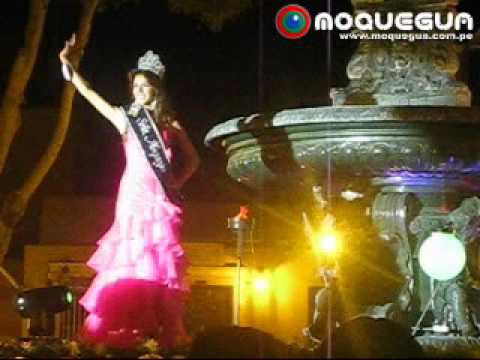 Coronaci�n de Miss Moquegua 2011