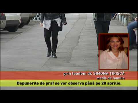 Norul de praf saharian traversează teritorul României
