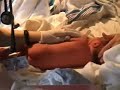 First bath at the birth center