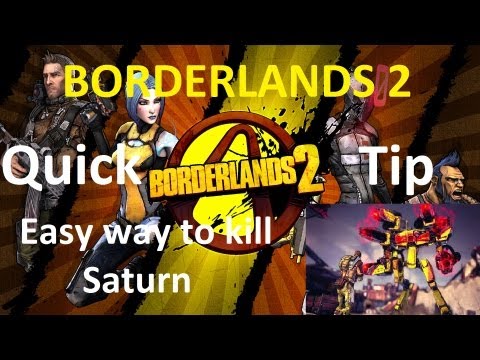 how to beat saturn borderlands 2
