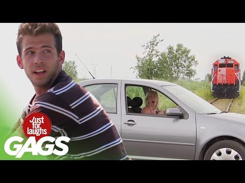 Scary Train Accident Prank - Throwback Thursday