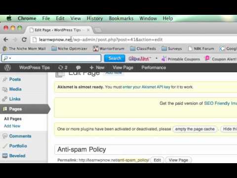 how to get page id in wordpress