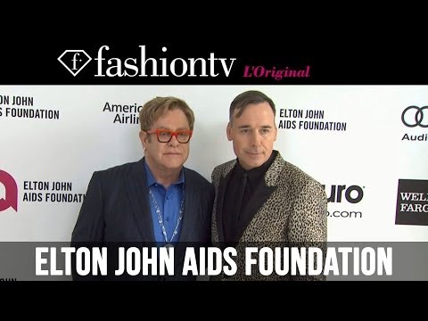 Oscars 2014 EJAF Party ft Kim Kardashian, Lady Gaga, Heidi Klum, Donatella Versace | FashionTV