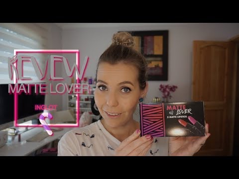 Review Set Matte Lover Inglot - Blackat Makeup