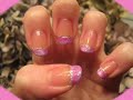 French Tip Nail Series: Cotton Candy French Tip Nail Tutorial