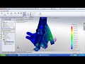 www.solidworks.com solidworks Simulation FEA of an Upright part. Apply Material, Restraints, Forces, Mesh and Run. Upright part is under torsion from the brake. How to you set up the FEA. Review new solidworks Simulation 2009 movies. The Simulation Advisor is a good place to start. It asks questions about what type of analysis to use. Are you concerned about deformation, vibration, load temperature, buckling, weight?