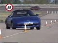 Tiff Needell 1990 cars slalom
