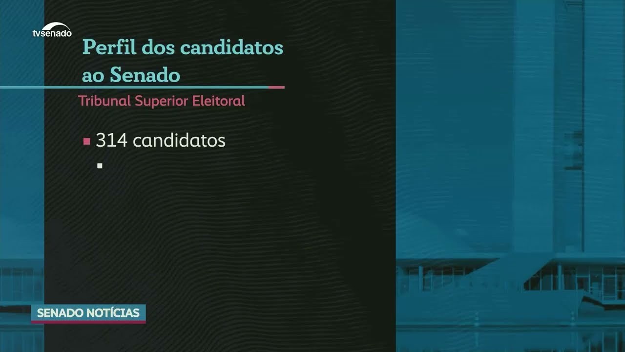 Eleições 2026 | Veja o perfil dos candidatos ao Senado