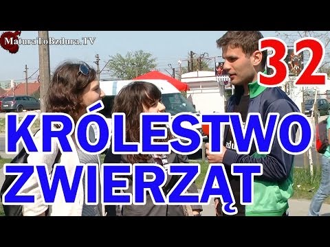 Matura To Bzdura - KRÓLESTWO ZWIERZĄT odc. 32