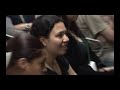 Palestra com a atriz Isadora Ribeiro