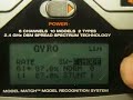 DX6i + Futaba 401 Gyro + Raptor 60 setup DX6i + Futaba 401 Gyro + Raptor 60 setup