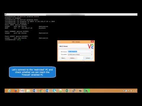 how to on firewall in linux