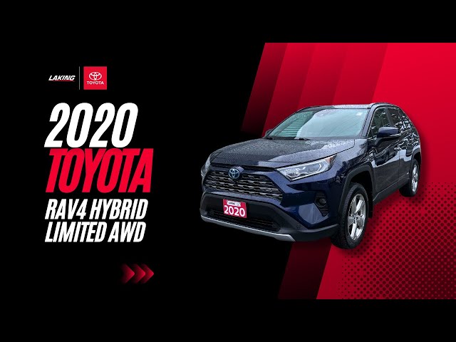 2020 Toyota RAV4 Hybrid Limited All Wheel Drive Hybrid SUV, Comf in Cars & Trucks in Sudbury