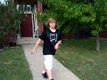 2 fat kids chasing an ice cream truck (dare)