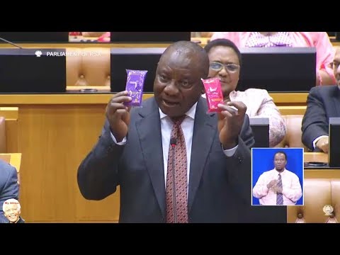 Cyril Ramaphosa - The Condom Expert