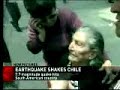 Chile Earthquake 2007 footage