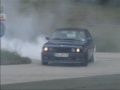 BMW Alpina e30 B6 3.5 burnout, donut drift