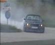 BMW Alpina e30 B6 3.5 burnout, donut drift