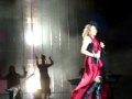 Kylie gets t-shirt from Polish fans