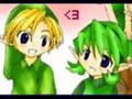 Saria x Link ~look at us~
