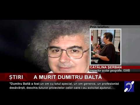 A murit Dumitru Baltă