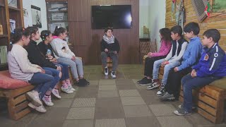 الحلقة الأولى من المسابقة الوطنية لأطفال مخيم مار الياس في بيروت