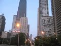 Chicago Skyline At Dawn/Lakeshore Drive