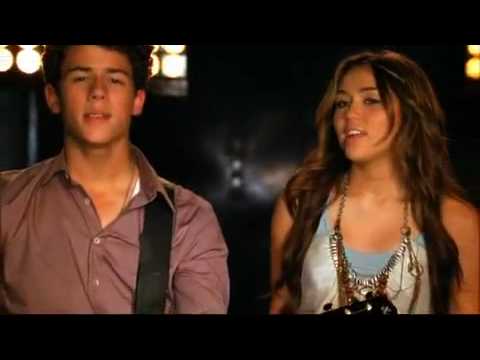 Jonas Brothers, Miley Cyrus, Selena and Demi- Send it on Disney's music video