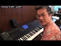 YAMAHA MOTIF XF Demo 1/3 Voices