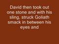 David and Goliath