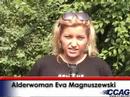 Eva Magnuszewski at CCAG BBQ