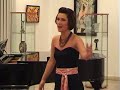 Szilvia Gulyás sings Bolero