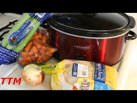 video-linktoworks-How to Make Chicken Noodle Soup in the Crock-Pot Slow...