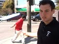 Streetcorner sign spinning Streetcorner sign spinning