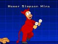 homer simposon vsbig chicken