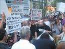 Die Hard Yuppie Scum Protest