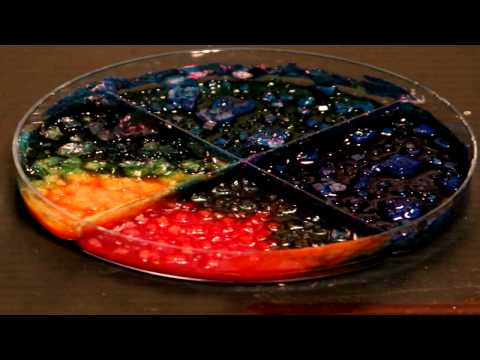 how to dye crystals