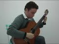 Bambuco en mi Menor Adolfo Mejia Classical Guitar -Daniel Castro