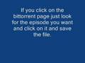 how to download Naruto episodes from Dattebayo!!!