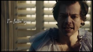 Harry styles - falling (lyrics status)