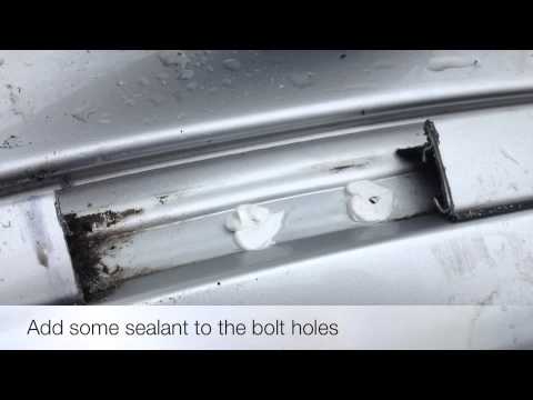 how to fit volvo v70 roof bars