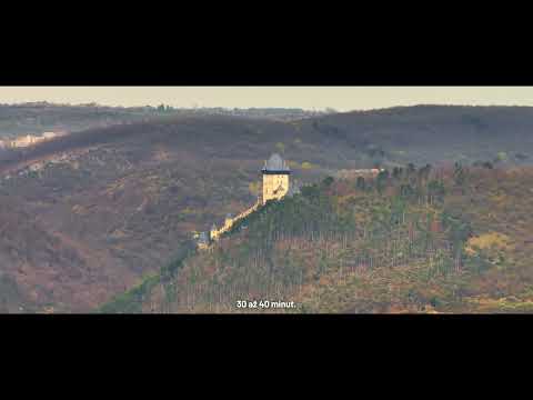 Video Prodej pozemku ke stavbě rodinného domu, 1001m2 výhled na Golf Resort Karlštejn, 5km hrad Karlštej
