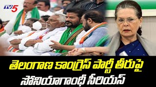 Sonia Gandhi serious about the Telangana Congress party