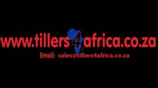 Small tiller preparing vegetable garden, mixing bone meal and compost into soil and aiding aeration 