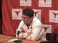 Mack Brown Press Conference 9-29 - Will Muschamp